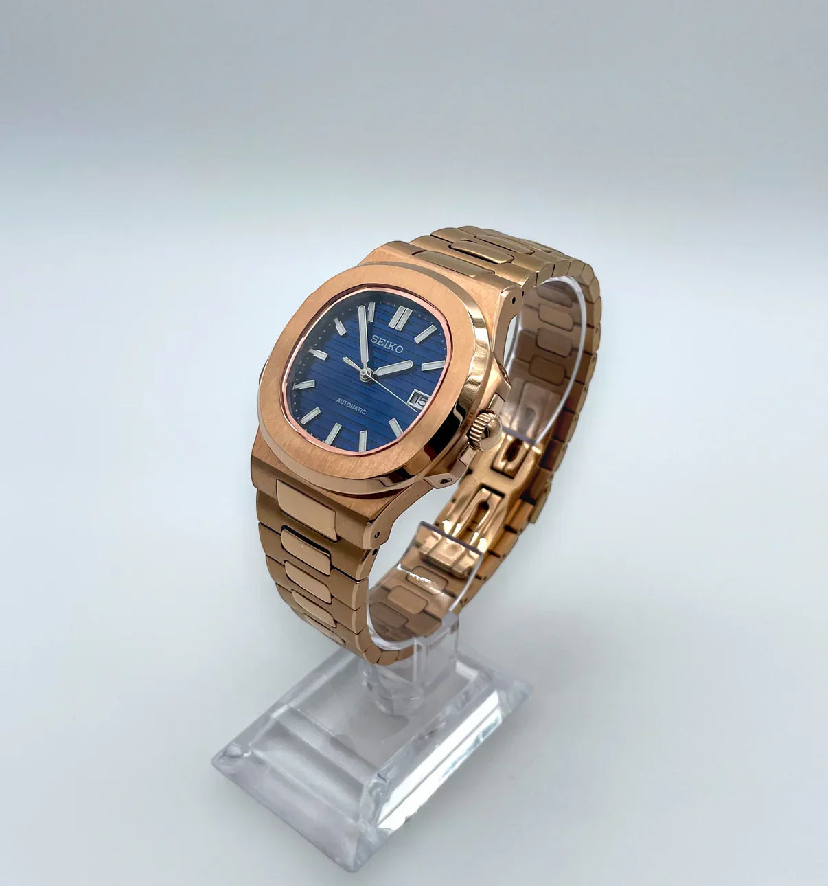 NAUTIKO MOD ROSE GOLD ( BLUE DIAL )