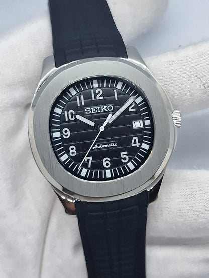 SEIKNAUT MOD SILVER BLACK