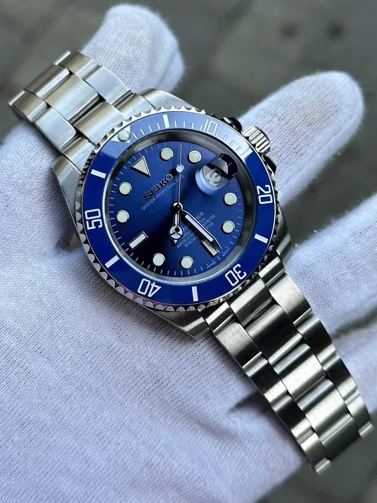 SUBSEIKO MOD BLUE