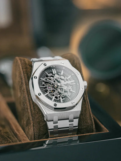 SEIKOAK SILVER SKELETON MOD