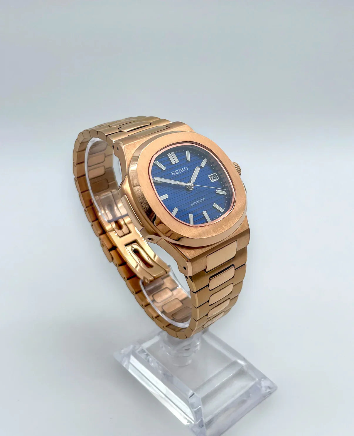 NAUTIKO MOD ROSE GOLD ( BLUE DIAL )