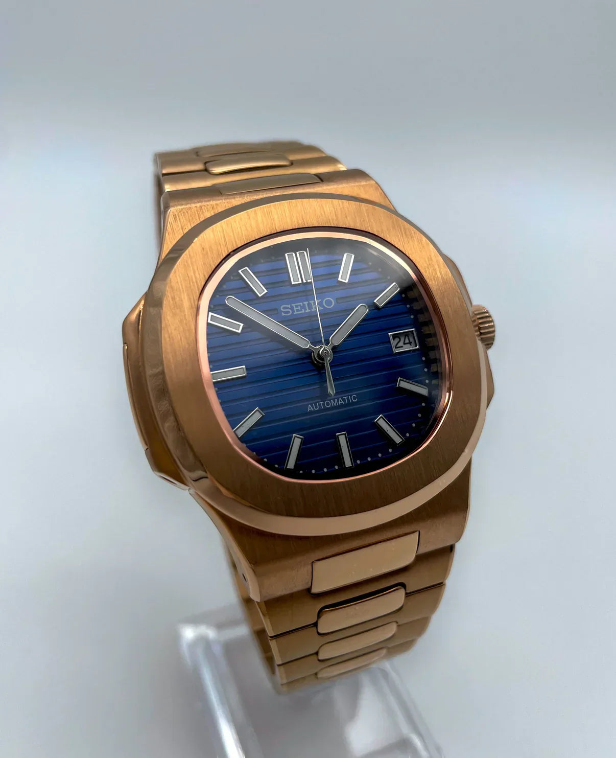 NAUTIKO MOD ROSE GOLD ( BLUE DIAL )