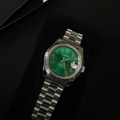 SEIKJUST MOD ( ARABIC GREEN DIAL )