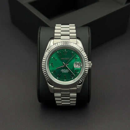 SEIKJUST MOD ( ARABIC GREEN DIAL )